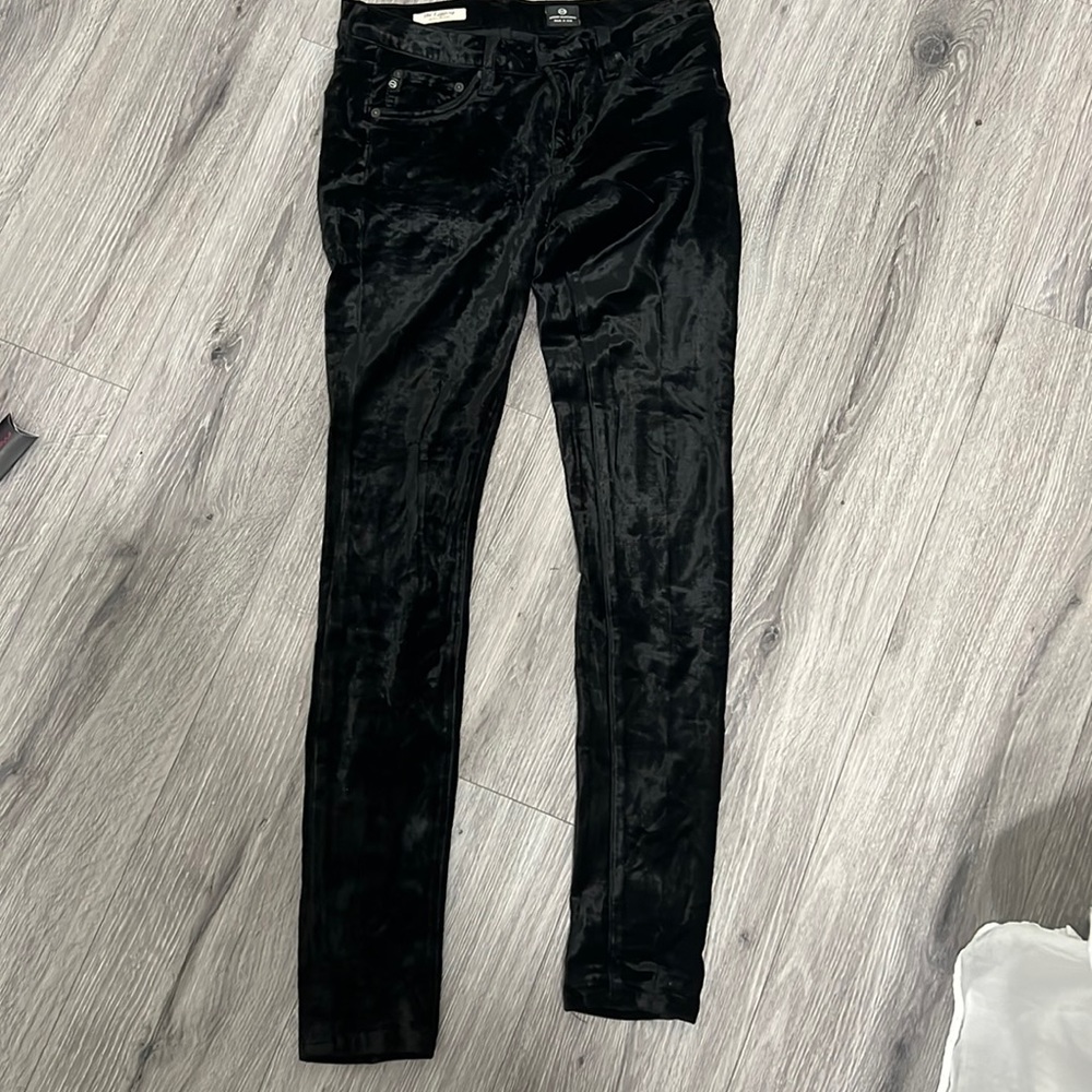 Adriano Goldschimed, velvet black leggings (27)
